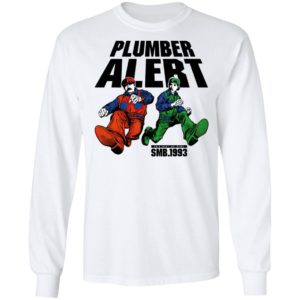 SMB 1993 Plumber Alert Shirt, Hoodie, Long Sleeve, Hoodie