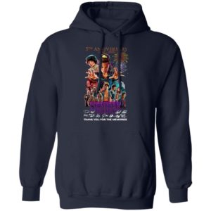 Stranger Things 5th Anniversary 2016 2021 Thank You For The Memories Signatures Shirt