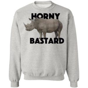 Rhino Horny Bastard Shirt, Hoodie, Long Sleeve, Hoodie
