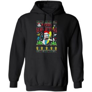 Rick Sanchez Merry Schwiftmas Ugly Christmas sweater