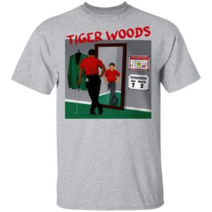 Tiger Woods In The Mirror Shirt, Hoodie