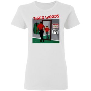 Tiger Woods In The Mirror Shirt, Hoodie