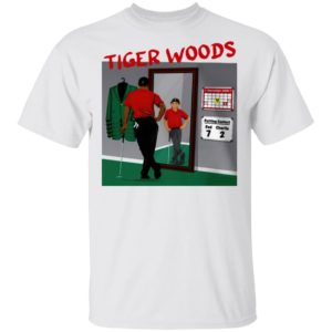 Tiger Woods In The Mirror Shirt, Hoodie