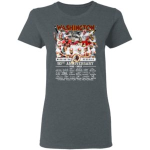 Washington Redskins 90th Anniversary 1932 2022 Thank You For The Memories Signatures Shi