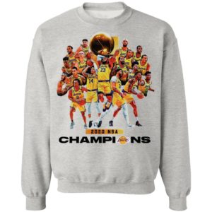 2020 Nba Champions Los Angeles Lakers Shirt