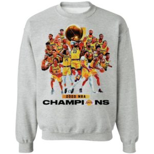 2020 Nba Champions Los Angeles Lakers Shirt