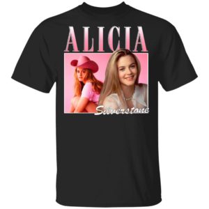 Alicia Silverstone T-Shirt, Ladies Tee, Hoodie, Long Sleeve, Hoodie
