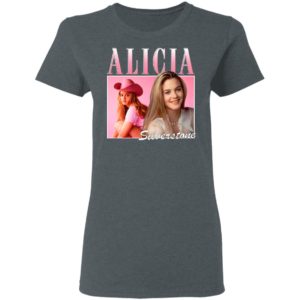 Alicia Silverstone T-Shirt, Ladies Tee, Hoodie, Long Sleeve, Hoodie