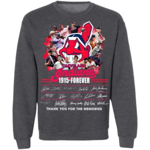 Cleveland Indians 1915 Forever Thank You For The Memories Signatures Shirt