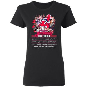 Cleveland Indians 1915 Forever Thank You For The Memories Signatures Shirt