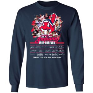 Cleveland Indians 1915 Forever Thank You For The Memories Signatures Shirt
