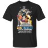 SKull American flag Till Valhalla Never Kneel shirt