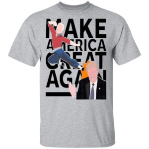 Make America Great Again Joe Biden Kick The Head Donald Trump shirt