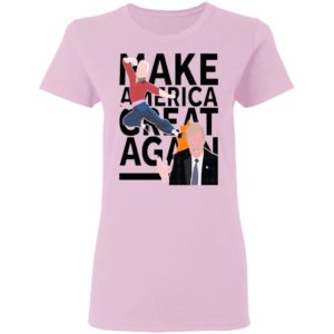 Make America Great Again Joe Biden Kick The Head Donald Trump shirt