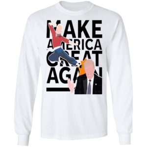 Make America Great Again Joe Biden Kick The Head Donald Trump shirt