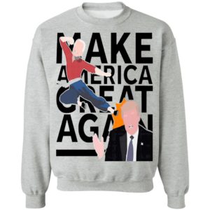Make America Great Again Joe Biden Kick The Head Donald Trump shirt
