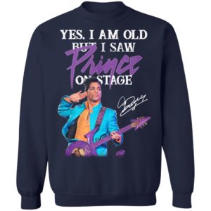 Yes I Am Old But I Saw Prince On Stage Signature Shirt