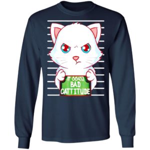 Wanted Cat No 86452 Bad Cattitude shirt, Hoodie, Long Sleeve, Hoodie