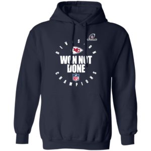 Kansas City Chiefs 2020 AFC West Division Champions Won Not Done shirt