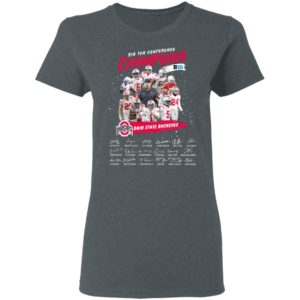 Big Ten Conference Champions Big Ohio State Buckeyes Signatures Shirt