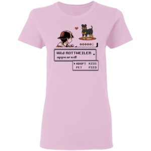 Wild Rottweiler Appeared Adopt Pet Kiss Feed Rottweiler Shirt
