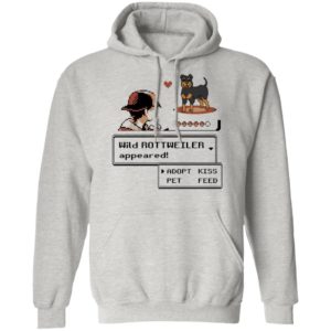 Wild Rottweiler Appeared Adopt Pet Kiss Feed Rottweiler Shirt