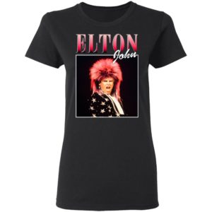 Elton John Shirt, Ladies Tee