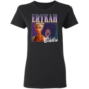 Erykah Badu T-Shirt, Ladies Tee