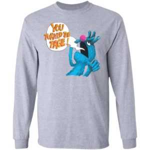 Puppet Monster You Turned The Page Shirt, Long Sleeve