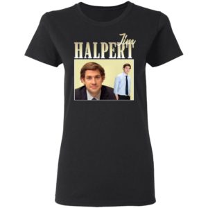 Jim Halpert The Office US Shirt, Ladies Tee