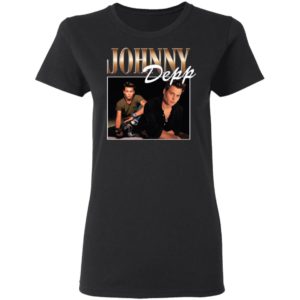 Johnny Depp T-Shirt, Ladies Tee