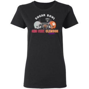 Sugar Bowl 2021 Ohio State Buckeyes And Clemson Tiger Shirt