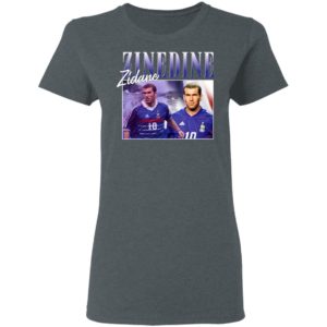 Zinedine Zidane T-Shirt, Ladies Tee