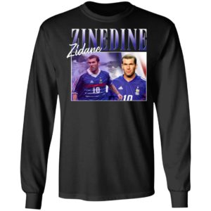 Zinedine Zidane T-Shirt, Ladies Tee