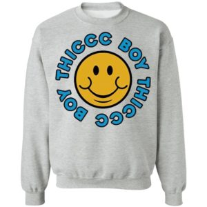 Thicc Boy Brendan Schaub Merch Thiccc Boy Smiley Shirt
