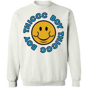 Thicc Boy Brendan Schaub Merch Thiccc Boy Smiley Shirt