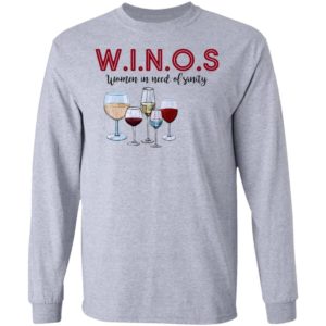 Winos Women In Need Of Sanity Wine Shirt