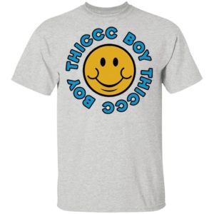 Thicc Boy Brendan Schaub Merch Thiccc Boy Smiley Shirt