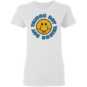 Thicc Boy Brendan Schaub Merch Thiccc Boy Smiley Shirt