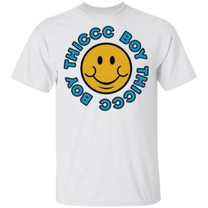 Thicc Boy Brendan Schaub Merch Thiccc Boy Smiley Shirt