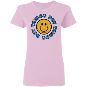 Thicc Boy Brendan Schaub Merch Thiccc Boy Smiley Shirt
