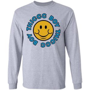 Thicc Boy Brendan Schaub Merch Thiccc Boy Smiley Shirt
