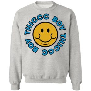 Thicc Boy Brendan Schaub Merch Thiccc Boy Smiley Shirt