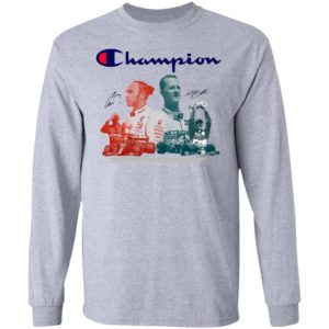 Lewis Hamilton And Michael Schumacher’s F1 Champion Signatures Shirt