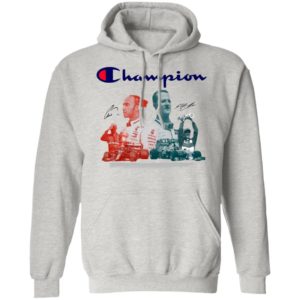 Lewis Hamilton And Michael Schumacher’s F1 Champion Signatures Shirt