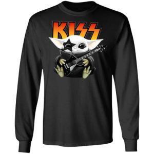 Baby Yoda Kiss Band Shirt