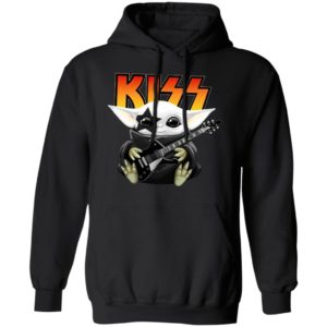Baby Yoda Kiss Band Shirt