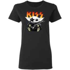 Baby Yoda Kiss Band Shirt