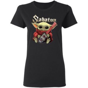 Baby Yoda Hug Sabaton Grop Shirt