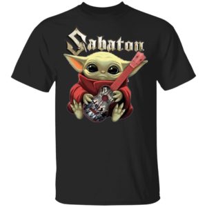 Baby Yoda Hug Sabaton Grop Shirt